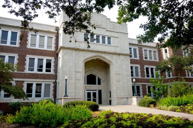 Outside of the Auditorium Building